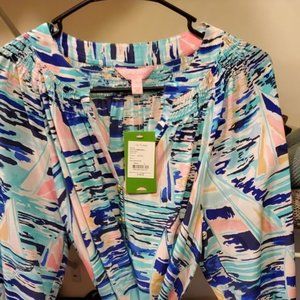 Lilly Pulitzer Elsa Silk Blouse